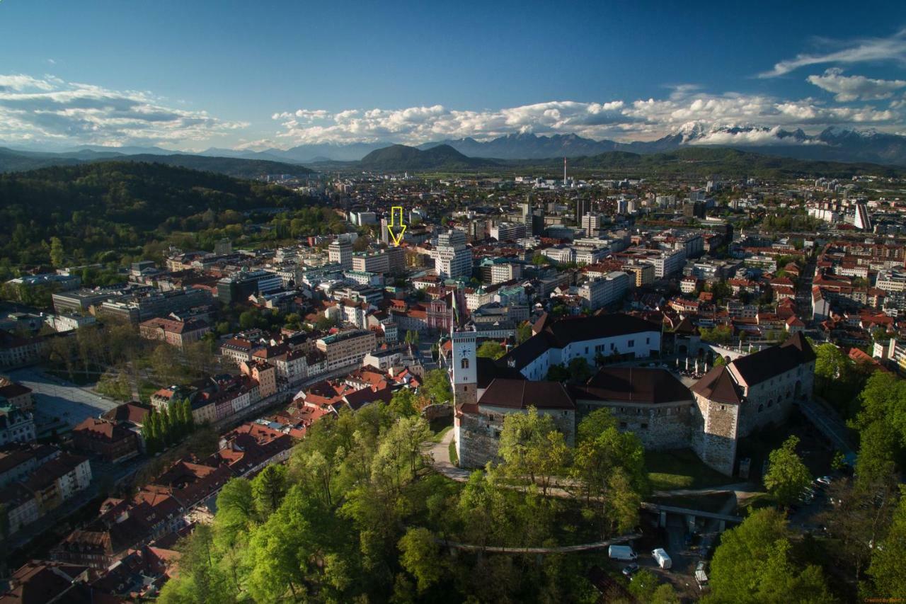Apartment Optim Ljubljana Exteriör bild